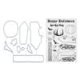thumbnail image 1 of Cuadros Decorativos 2 uds sellos transparentes de silicona DIY + troquel de corte para álbum (MS-685) JShteea Nuevos Originales, 1 of 5