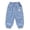 Light Blue, variant on UJNDER Girls Denim Pants Lightweight Soft Loose Fit Casual Long Trousers for Toddler and Kids with Comfortable Fabric Girls Pants,Dark Blue,3-4 Years