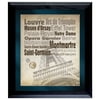 American Coin Treasures Paris The City of Lights Wall Frame with Coins