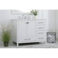 thumbnail image 2 of 42 inch Single Bathroom Vanity in White, 2 of 8