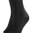 thumbnail image 4 of Falke Men's Socks - Tiago, Socks, Cotton, Logo, Long, Solid Color Dark Gray 41-42, 4 of 5
