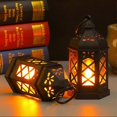 thumbnail image 2 of Vintage LED Candle Lanterns Moroccan Hanging Decor for Wedding, Christmas & Ramadan, Battery Operated, 2 of 5