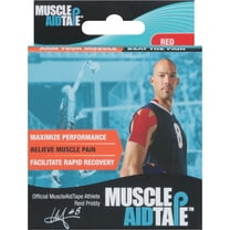 MuscleAidTape Kinesiology Tape (Red)