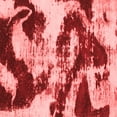 thumbnail image 1 of Ahgly Company Machine Washable Indoor Square Abstract Red Modern Area Rugs, 3' Square, 1 of 4