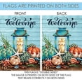 thumbnail image 3 of Autumn Fall Welcome Garden Flag 12x18 inch Double Sided Decorative Pumpkin Wooden Starfish House Yard Flags for Spring Summer Garden Yard Outdoor Indoor Lawn Farmhouse Outside Decoration, 3 of 6