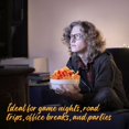 thumbnail image 5 of 2-Pack Red Hot Fried Pork Rinds, 2.6 oz Bag Spicy Hickory Smoked Flavor, Extra Crunchy Airy Chips Protein-Packed Party Gourmet Snack with Bonus EB Essential Bag, 5 of 7