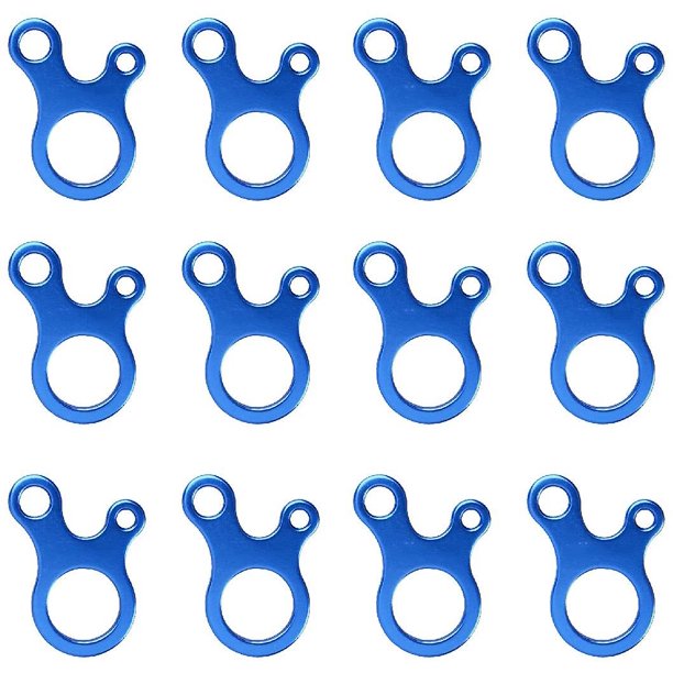 Camping Rope Tensioner Lightweight Aluminum Alloy Rope Adjuster 12