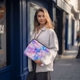 thumbnail image 6 of FORMRS 13"-13.3" Laptop Sleeve Protective Case Soft Carrying Quilted Computer Bag Cover, Pastel Pink Marble Pattern, 6 of 7