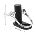 thumbnail image 2 of Luxshiny Bike Adapter for Cargo Carrier Trailer Hitch Receiver Adapter Black 1Pack, 2 of 8