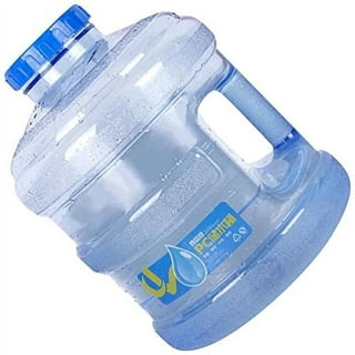 AquaNation 3 Gallon Tall Reusable Food Grade Plastic Water Bottle