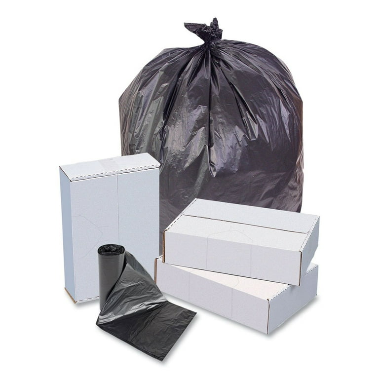 Inteplast 30 gal. Clear High-Density Can Liner (25-Rolls)