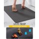 thumbnail image 5 of MontVoo - Alfombrilla de baño de goma antideslizante de secado rápido, súper absorbente, fina, para baño, que se adapta a la puerta, lavable, para ducha, frente a la bañera, ducha, lavabo, 5 of 7