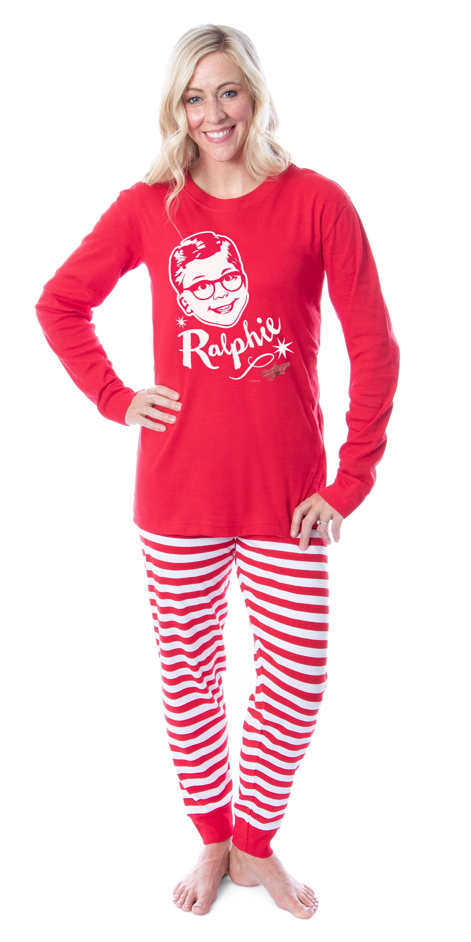 A Christmas Story Ralphie Face Logo Sleep Tight Fit Family Pajama