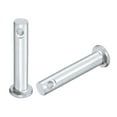 thumbnail image 4 of Single Hole Clevis Pins -6mm x 30mm Flat Head Zinc-Plating Solid Steel Link Hinge Pin 12Pcs, 4 of 5