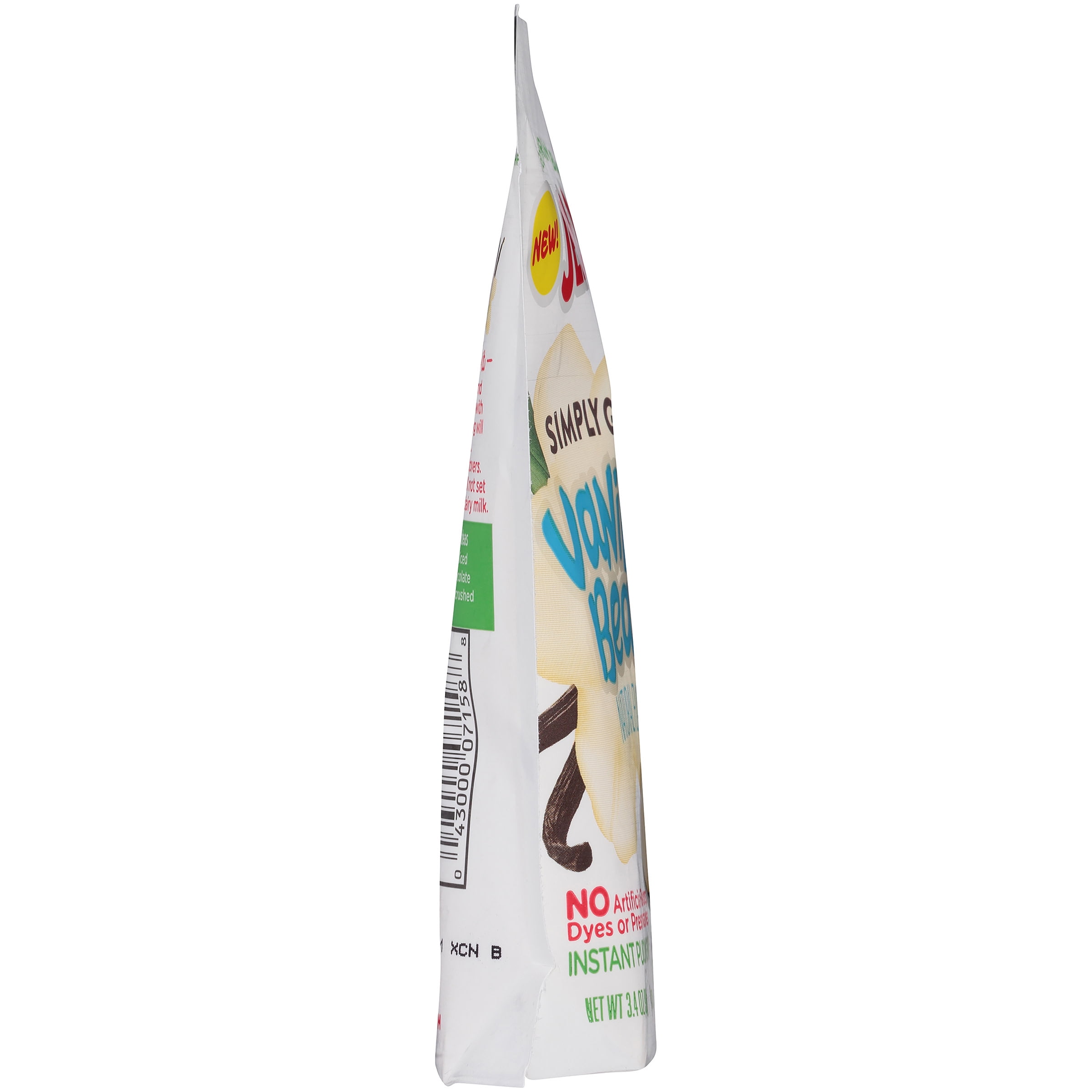 JELL-O Simply Good Vanilla Pudding 3.9 oz Pouch
