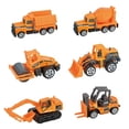 thumbnail image 1 of Aleación de juguetes de automóviles Fricción Powered Transport Vehicles Boys Girls Niños Conjunto educativo Fiesta Favors Favoritos Tipo 1 6 Piezas tholdsy FN001044-01B, 1 of 7