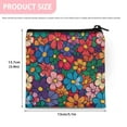 thumbnail image 6 of SEANATIVE Flower Daisy Sanitary Napkin Storage Bag Portable Tampons Organizer with Zipper for Women Girls Sanitary Napkin Storage 2 Piece Feminine Care Period Bags, 6 of 7