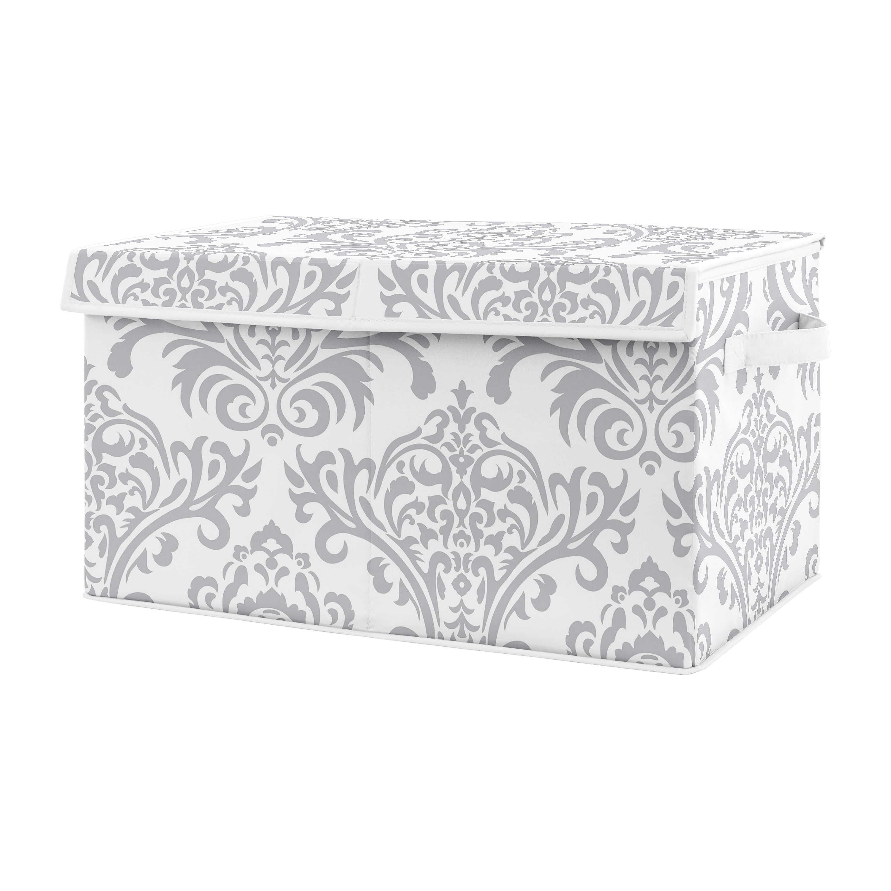 Skylar Damask Storage Fabric Toy Box by Sweet Jojo Designs