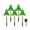 A, variant on Eolstice Solar Landscape Lights, 5 Head Ground Mounted Lighting Set, 6.6 Ft Festive Outdoor String Light for Courtyard Garden, Holiday Decor Accent