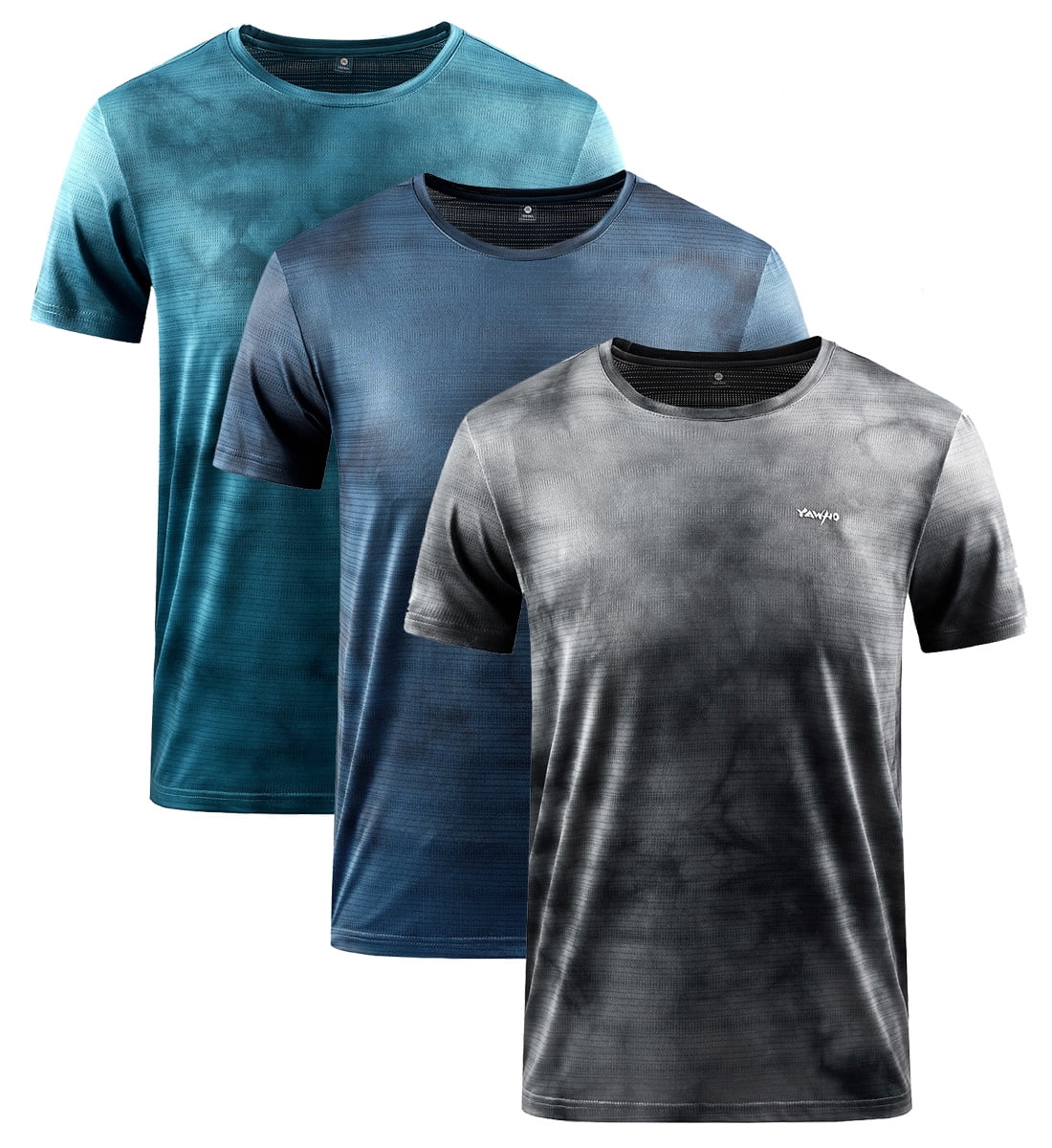 Men's Workout Shirts Active Core Short Sleeve Sport TShirt Dry Fit