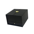 thumbnail image 1 of Caja de regalo de envasado vacío Caja de relleno de flores con cajón Multipropósito reutilizable 9.8x9.2x6 Inch para fiestas de cumpleaños accesorio Negro, 1 of 8
