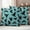 Blue/Black, variant on Halloween Outdoor Waterproof Pillow Covers, Blue Black Animal Crow Fall Holiday Decorative Rectangle Throw Pillowcase Sofa Cushion Sham for Patio/Couch/Chair, 20"x12" 2 Pack