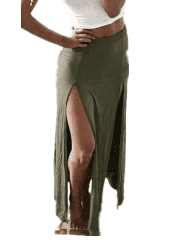 long skirt with split