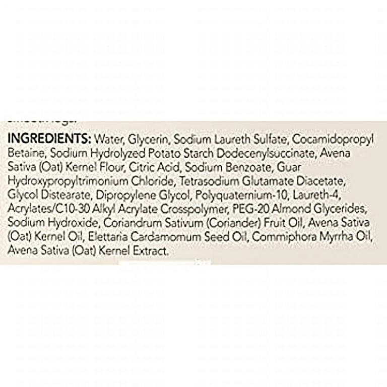 Buy Aveeno Skin Relief Moisturising Body Wash With Triple Oat Complex For Dry Skin 500ml