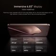 thumbnail image 6 of Xiaomi 15T Ai 5G Compatible with Tmobile Mint Tello & Global 512GB + 12GB NFC Global ROM Unlocked 50MP Triple Pro Cam eSIM 6.83" 144Mhz Model 25069PTEBG Liberado Black, 6 of 7