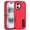 Red, variant on MYKOMI for iPhone 16 Case with 2 Screen Protectors,Heavy Duty Shockproof Drop Protection Military Grade Tri-Layer Rugged Cell Phone Cover with Built-in Invisible Kickstand for Apple 16 6.1“