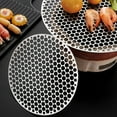 thumbnail image 4 of BBQ Accessories Grill Rack - 304 Stainless Steel Baking Cooking Round Rack for Rib Cookie Cakes, 7.8 Inches, 4 of 6