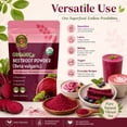thumbnail image 4 of Spice Magic Organic Beet Root Powder 8 oz (226 g) | Beetroot, Pomegranate & Red Spinach Powder Blend | Lab Tested | Smoothies, Juices & Recipes, 4 of 9