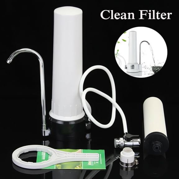 Drinking Water Clean Purifier Ceramic Carbon Single Filter System Kitchen Faucet