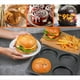 thumbnail image 2 of Molde Grande para Pan de Hamburguesa de 5", Antiadherente, de Acero Al Carbono de Gran Calibre, Juego de 2 para Hamburguesas Caseras., 2 of 5