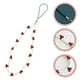 thumbnail image 4 of 4 piezas de lindas cuentas de cereza para teléfono, cordón artesanal para muñeca, accesorios para teléfono, 4 of 7