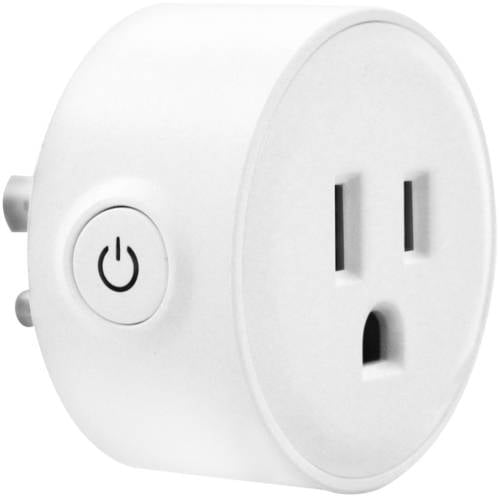 FCC and ETL Certificated 2Pack WiFi Smart Plug Outlet SYNERKY Alexa Mini Wireless Smart Socket Compatible with Alexa/Google Home/IFTTT/Google Assistant No Hub Needed 