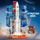 thumbnail image 3 of Juego de Bloques Estación Espacial Cohete 668 Piezas, 3 of 7