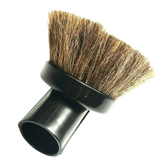 MAE Vacuum cleaner accessories, soft dust-proof floor brush, compatible with Shop Vac 1-1/4 "hard surface vacuum cleaner - black