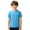 Sky Blue, variant on Shadoumai Boys Rash Guard Short Sleeve Boys Swim Shirt UPF 50 Quick Dry Shirt for Girls