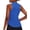 Blue, variant on Pinspark Golf Shirts Women Sleeveless Tennis Polo Lightweight Racerback Tank Tops V Neck with Collar Athletic Tops