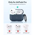 thumbnail image 2 of Funda para AirPods Pro, 2.ª generación, ESR, protección total contra caídas, azul, 2 of 8
