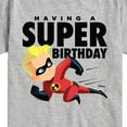 thumbnail image 3 of The Incredibles - Having A Super Birthday Dash - Toddler & Youth Short Sleeve Graphic T-Shirt, 3 of 5