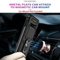thumbnail image 5 of Samsung Galaxy S10 Plus Case, [NOT FIT S10E/ S10 / S10 LITE] Case, STARSHOP Drop Protection Ring Kickstand Cover- Black, 5 of 6