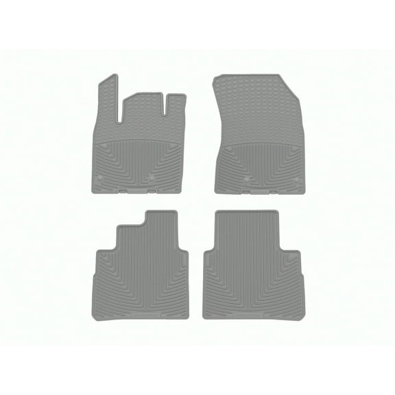 WeatherTech All-Weather Floor Mats compatible with 2023-2026 Nissan Rogue - 1st & 2nd Row, Grey