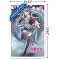 thumbnail image 6 of Hatsune Miku - Stage Lights Wall Poster, 22.375" x 34" Framed, 6 of 6