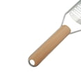 thumbnail image 3 of Silikonrivare med trähandtag, Microplane rostfritt stål fin köksrivare för ost, morot, ingefära, kokosnöt, valnöt och pepparrot, 3 of 5