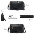 thumbnail image 5 of GAEKEAO Crossbody Bags for Women RFID Blocking Leather Shoulder Purse with Adjustable Strap & Top Zipper, 5 of 7