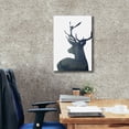 thumbnail image 3 of Epic Graffiti 'Forest Deer Silhouette' by Incado, Giclee Canvas Wall Art, 18"x26", 3 of 8