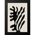 thumbnail image 2 of The Miuus Studio 13x18 Black Modern Framed Museum Art Print Titled - Abstract Plant No1., 2 of 5