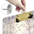 thumbnail image 6 of FORMRS Acrylic Clipboard with Low Profile Clip Standard A4 Letter Size, 12.5" x 9", Purple Deer, 6 of 8